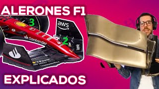 ¿Cómo funcionan los alerones de F1  SoyMotorcom [upl. by Eterg]