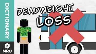 What Is Deadweight Loss [upl. by Savil]