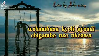 Masavu Teeba Radio ft Azawi official lyrics video AI Eyo Shata [upl. by Miculek355]