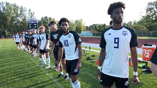 Hobart vs Nazareth Mens Soccer 91124 [upl. by Euqinobe]