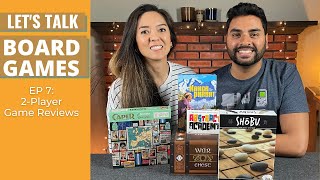 Lets Talk Board Games 7 2Player Games [upl. by Hyps227]