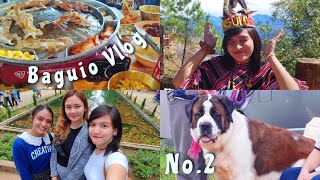 baguio vlog no2  visiting botanical garden mines view and eating samgyup while catching up [upl. by Mariande]