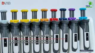 HiPette Colorful Fully Autoclavable Mechanical Pipette  Caresource Global [upl. by Ayitahs]