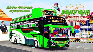 WARAICH TAYARA JB3 BUS ROOF FILE LIVERY JIS KO CHAIA WHATSAPP GROUP LINK DESCRIPTION MAIN HI [upl. by Wolcott799]