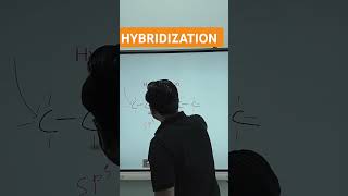 How to find Hybridization of each carbon in a chain❓❓CBSENEETJEE neet jeemains jeeadvance [upl. by Aliel]