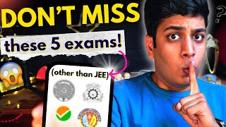 Top 5 Entrance Exams other than JEE 2024😱 Dont Miss❌ [upl. by Stanway727]