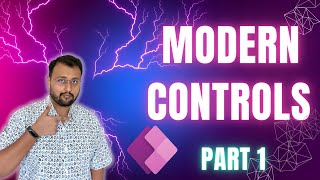 Power Apps Modern Controls  EP 01  Button Lable Dropdown Combobox DatePicker and Link [upl. by Srednas]