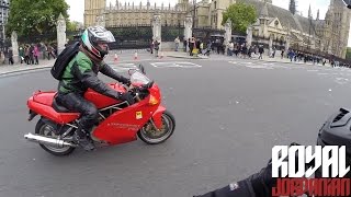 BMW S1000Rs accidental ride with a Ducati Supersport 750 [upl. by Dawkins]