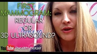 Breast Cancer Mammogram or 3D Ultrasound My First Mammogram [upl. by Jaquelyn]