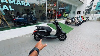 Bajaj Chetak 3201 Electric Scooter  Malayalam Walkaround  One D Malayalam [upl. by Nylisoj]