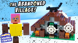 LEGO Minecraft The Abandoned Village amp Skeleton Dungeon Sets Build Review [upl. by Alysia]