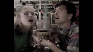 Chilis 1992 quotThursday Fajitasquot Restaurant Commercial VHS Footage [upl. by Simetra]