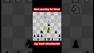 Best opening for black best checkmate chess [upl. by Niltag57]