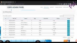 Online Bus Reservation System Project in PHP MySQL with Source Code  CodeAstro [upl. by Aicatsanna]