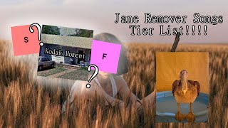 Jane Remover Songs Tierlist [upl. by Eednim166]