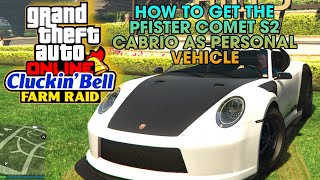 HOW TO GET THE PFISTER COMET S2 CABRIO IN GTA ONLINE [upl. by Estrellita]