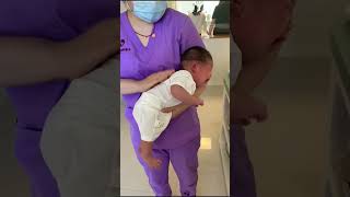 Cute baby crying after birth ☺️ shorts crying 21 newborn viral [upl. by Yraeht]