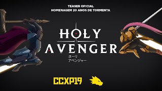 Teaser Animação Holy Avenger  Homenagem aos 20 anos de Tormenta [upl. by Airdnal]