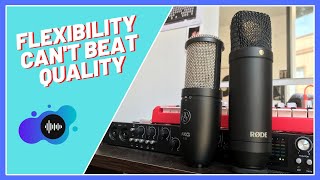 Rode NT1 vs AKG p420  Basically Quality vs Flexibility Budget Microphone Review [upl. by Armington]