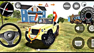 Indian Cars Game Simulator Driving New Thar Gadi Wala Game Car Game Android Gameplay [upl. by Ycnej]