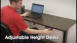 Adjustable Height Desks [upl. by Htnamas330]