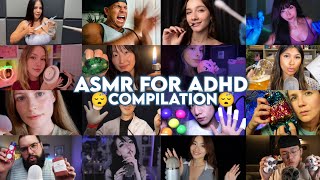 ASMR 50 Of My Favorite ASMRTIST In 5 Minutes  Fast amp Aggressive ASMR [upl. by Anneirb]