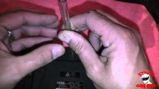 How to remove a Sega Game Gear security screw with a Biro pen [upl. by Hendel]