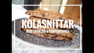 KOLASNITTAR MED CHOKLAD OCH KARDEMUMMA [upl. by Alegnasor]