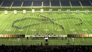 Vandegrift High School Band 2013  UIL 4A State Marching Contest [upl. by Illah155]