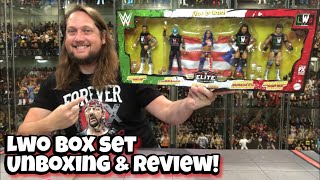 LWO WWE Mattel Creations Boxset Unboxing amp Review [upl. by Charissa]