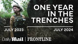 One Year Inside Ukraines Brutal Trenches  Frontline Marathon  Daily Mail [upl. by Nnywg]