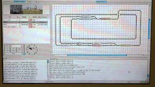 Rocrail control screen for my layout [upl. by Schonfield]