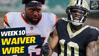 Fantasy Football Week 11 Waiver Wire Advice Audric Estime is the Top Priority [upl. by Aciret564]