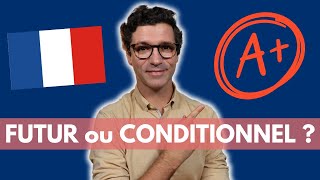 Futur ou conditionnel  Estu incollable en grammaire française [upl. by Artied228]