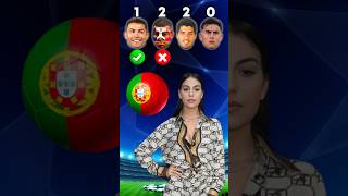 Mbappe vs Ronaldo vs Suarez vs Paulo Dybala  Georgina Rodríguez Asks🤩⚽ [upl. by Einon113]