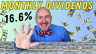 5 Best Monthly Dividend ETFs for Financial Freedom [upl. by Analle]