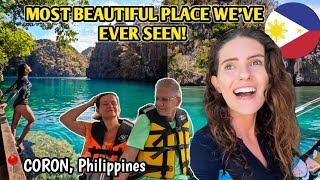 FIRST IMPRESSION OF CORON PALAWAN Hungarian Family in WORLDS MOST BEAUTIFUL Island  Philippines [upl. by Charmain]