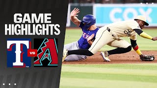 Rangers vs Dbacks Game Highlights 91024  MLB Highlights [upl. by Zel27]