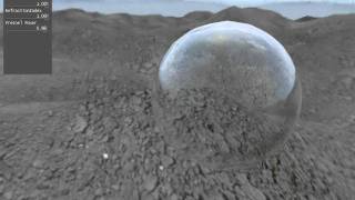 Working Fresnel Reflection and Refraction GLSL [upl. by Meris]