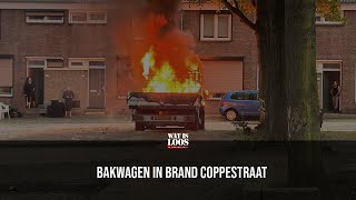 BAKWAGEN IN BRAND COPPESTRAAT [upl. by Easton]