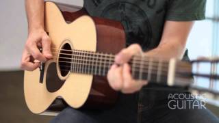 Collings 01 12Fret Guitar Review  Acoustic Guitar Magazine [upl. by Kwasi110]