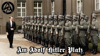 Am Adolf Hitler Platz German  English Lyrics [upl. by Yntirb]