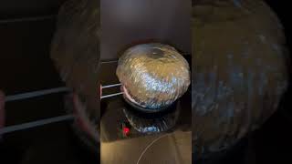 How I Made Stovetop Jiffy Pop Popcorn in under 60 Seconds popcorn jiffypop shorts boatsnacks [upl. by Ellek]