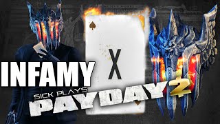 PAYDAY 2 Update INFAMY 9 and 10 Demonshank  INFAMY 20 NEW LEVELS [upl. by Mitzi]