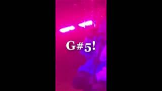 Ariana Grande  Live G5 Belt 2018 [upl. by Xavler779]