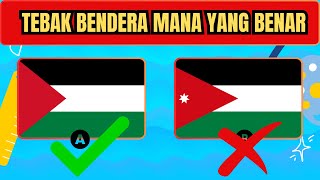 BENDERANYA KOK HAMPIR SAMA YA TEBAK BENDERA NEGARA MANA YANG BENAR PART 2 [upl. by Markos]