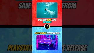 Save Mother from Drowning or Playstation 6 quiz brainteasers shorts viralshorts [upl. by Newman]