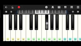 Ye shaam mastani piano tutorial [upl. by Ariahs]