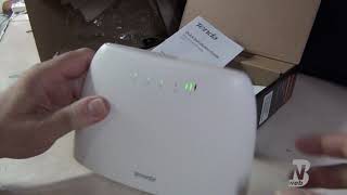 Unboxing Tenda 4G03 N300 Wifi LTE modem [upl. by Aititel538]