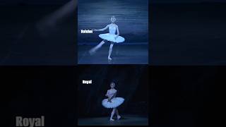 Bolshoi vs Royal 💕 balet ballet balletdancer ballett dance dancer balerina balletdance [upl. by Corvin]